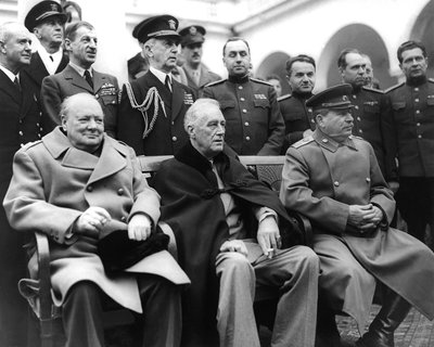 Crimean Conference in Yalta by Unbekannt Unbekannt